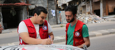 WFP/Dina El Kassaby Personnel partenaire du WFP